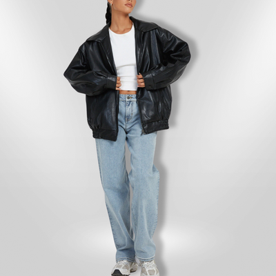 RIA | Classic Leather Jacket