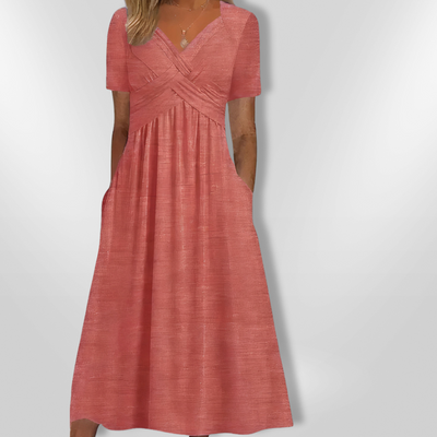 SELBY | Midi V-Neck Dress