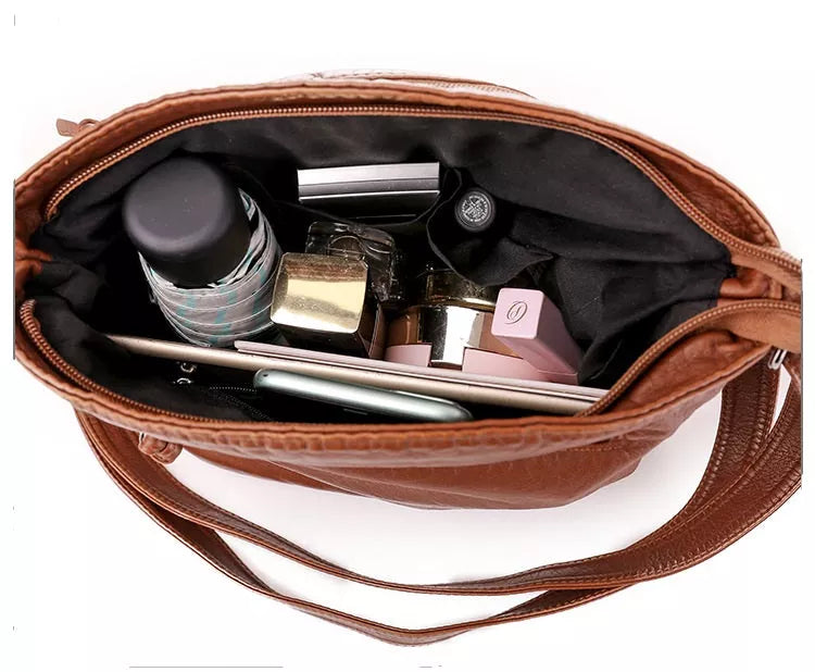 ADELLE | Leather shoulder bag