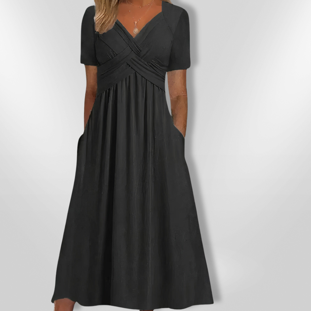SELBY | Midi V-Neck Dress