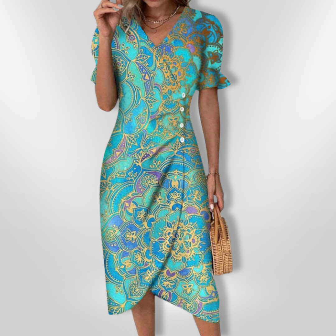 LUNA | Patterned Dress