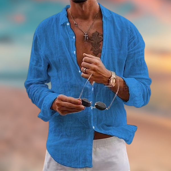 MAICOL | Men's casual summer linen shirt