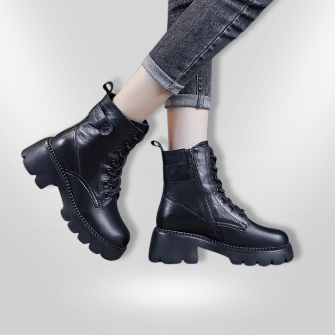 IVYSHAPE | Orthopedic Leather Boots