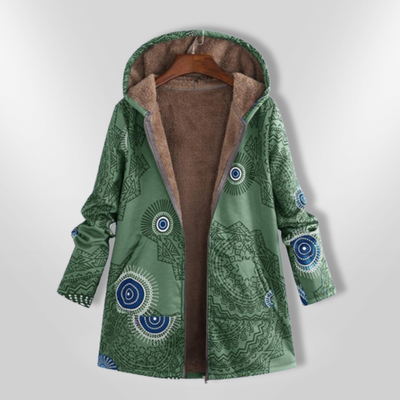 TRICIA | Reversible hoodie Jacket