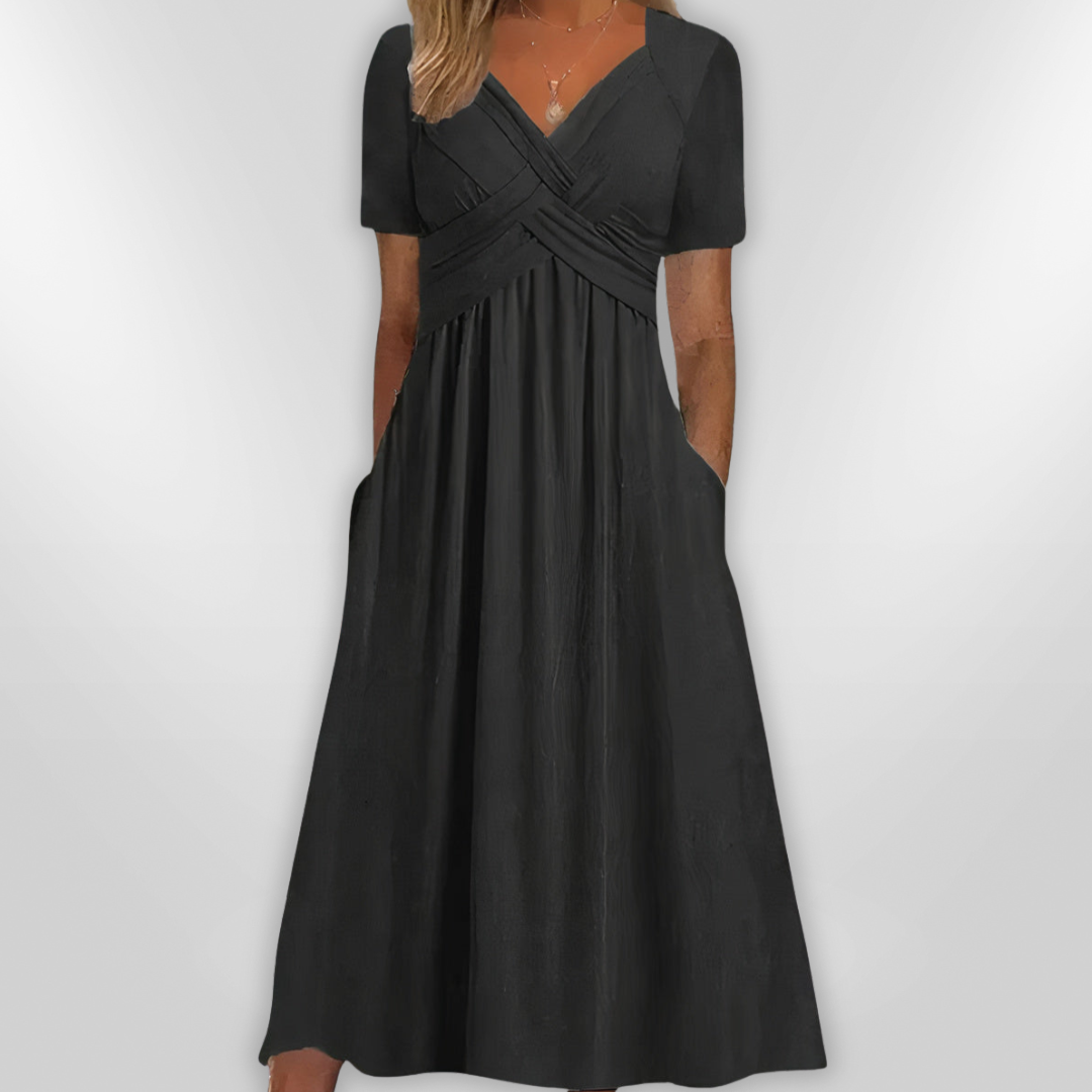 SELBY | Midi V-Neck Dress