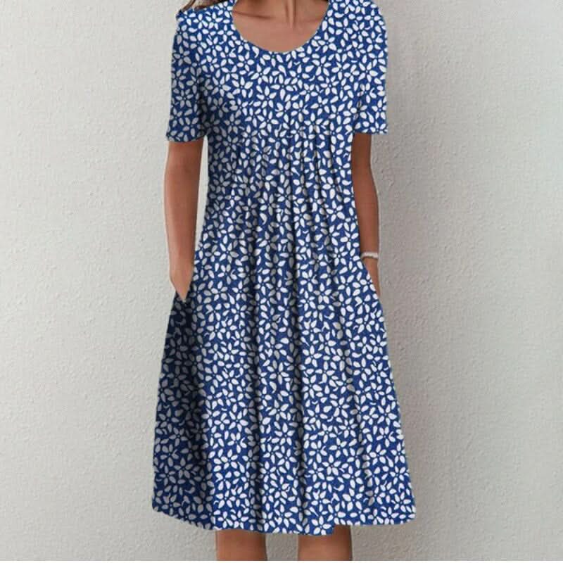WILMA | Classic Printed Dress