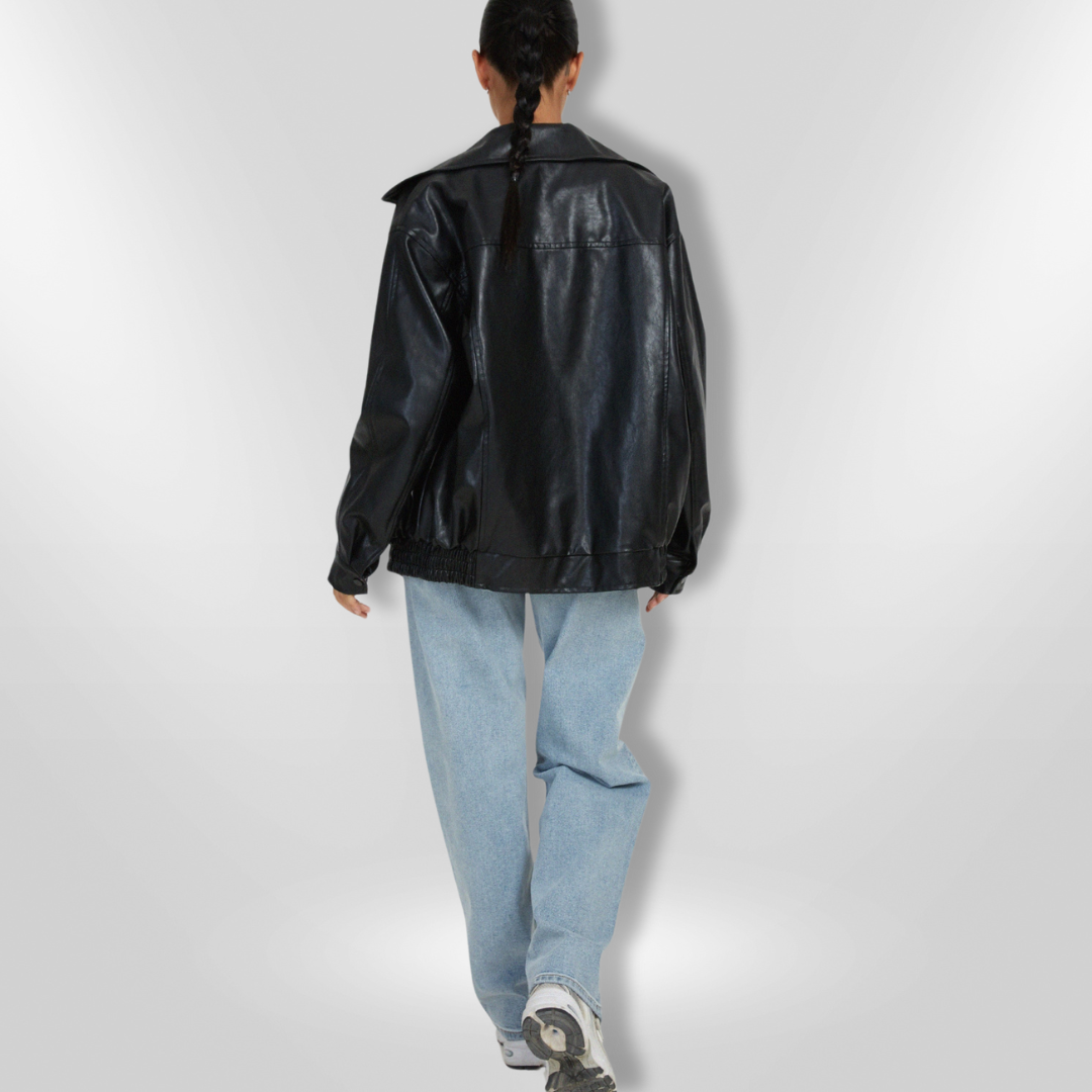 RIA | Classic Leather Jacket
