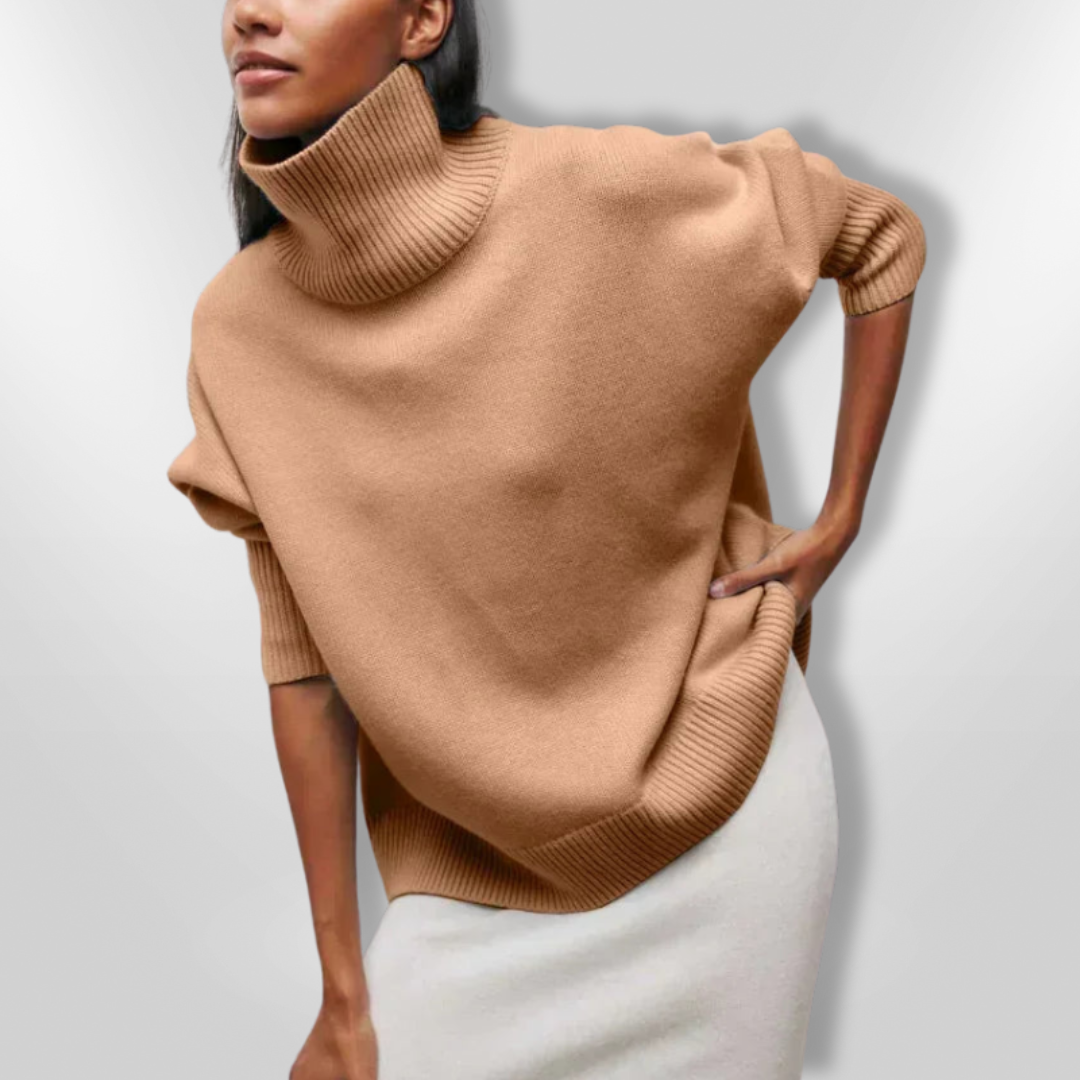OLIVIA | Sweater with turtle neck