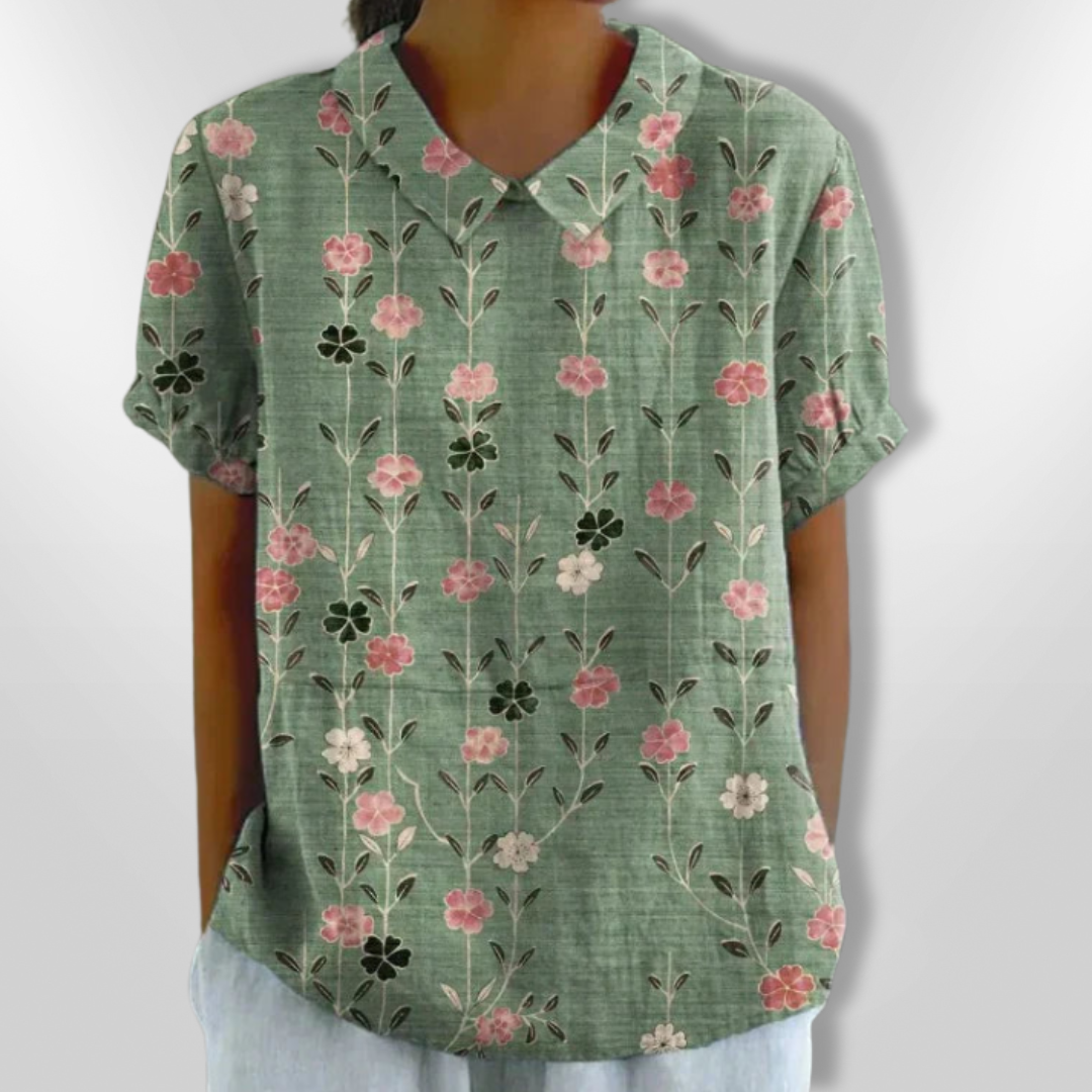 FLORYN | Floral Print Blouse