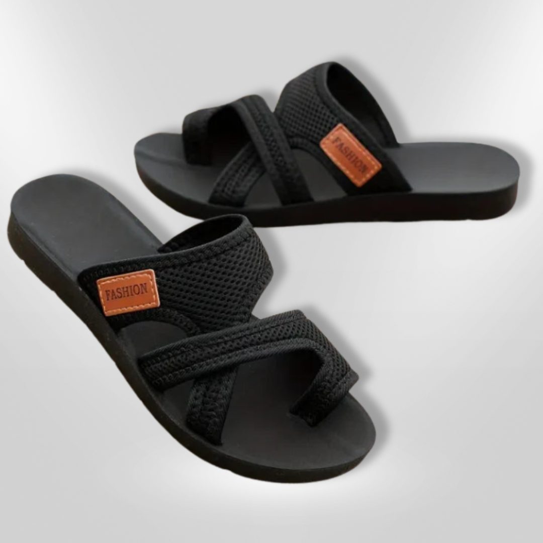 CELIA | Perforated Mesh sandals