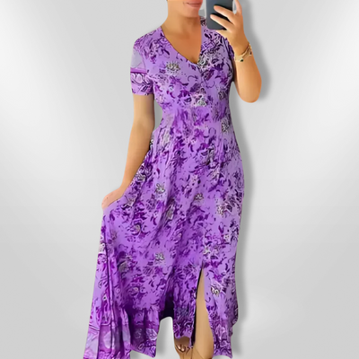 SIENNA | Print Long Dress