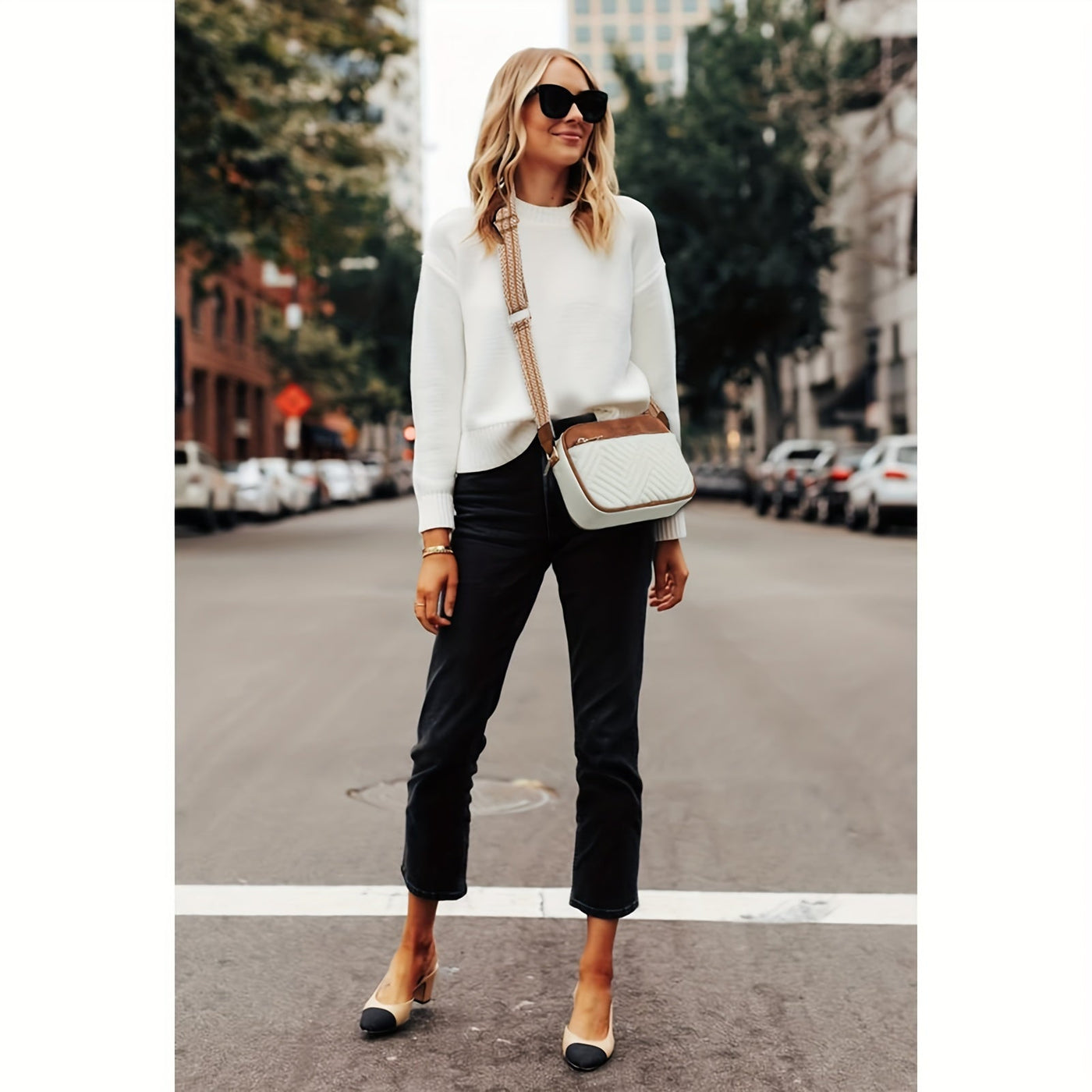 AVERY | Leather Shoulder Bag