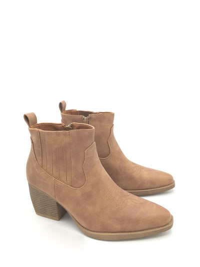 COWBOY | Low Camel Boots