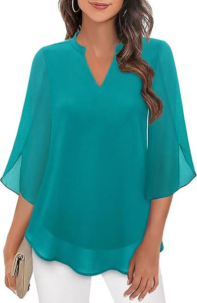 CELESTE | Chic Layered Blouse