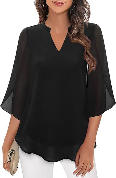 CELESTE | Chic Layered Blouse