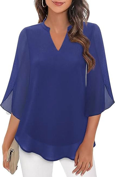 CELESTE | Chic Layered Blouse