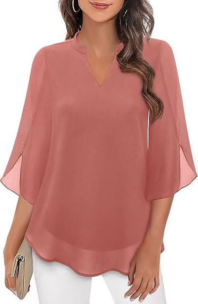 CELESTE | Chic Layered Blouse