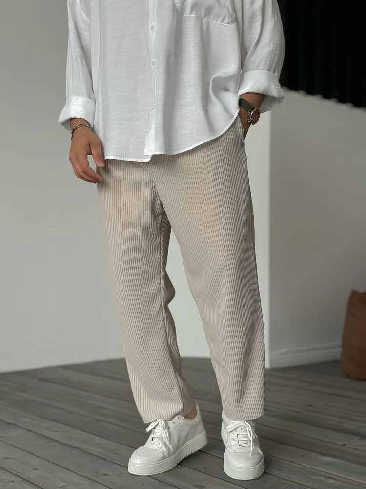 WILL | Relaxed Ribbed Trousers
