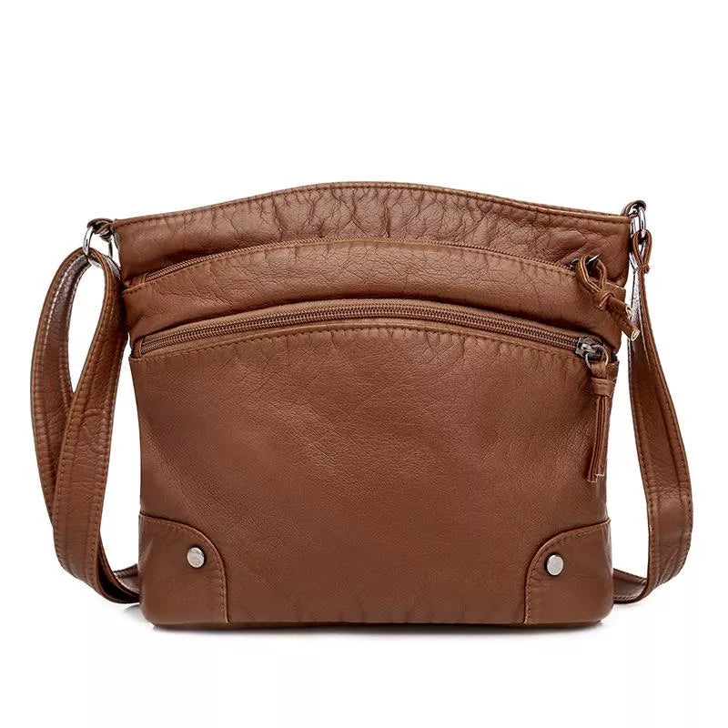 ADELLE | Leather shoulder bag