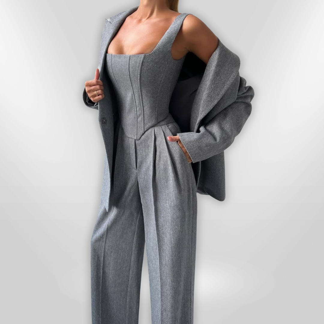 DOLCE | Blazer Driedelige Set