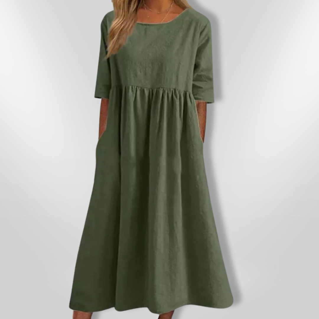 ELENA | Stylish midi dress