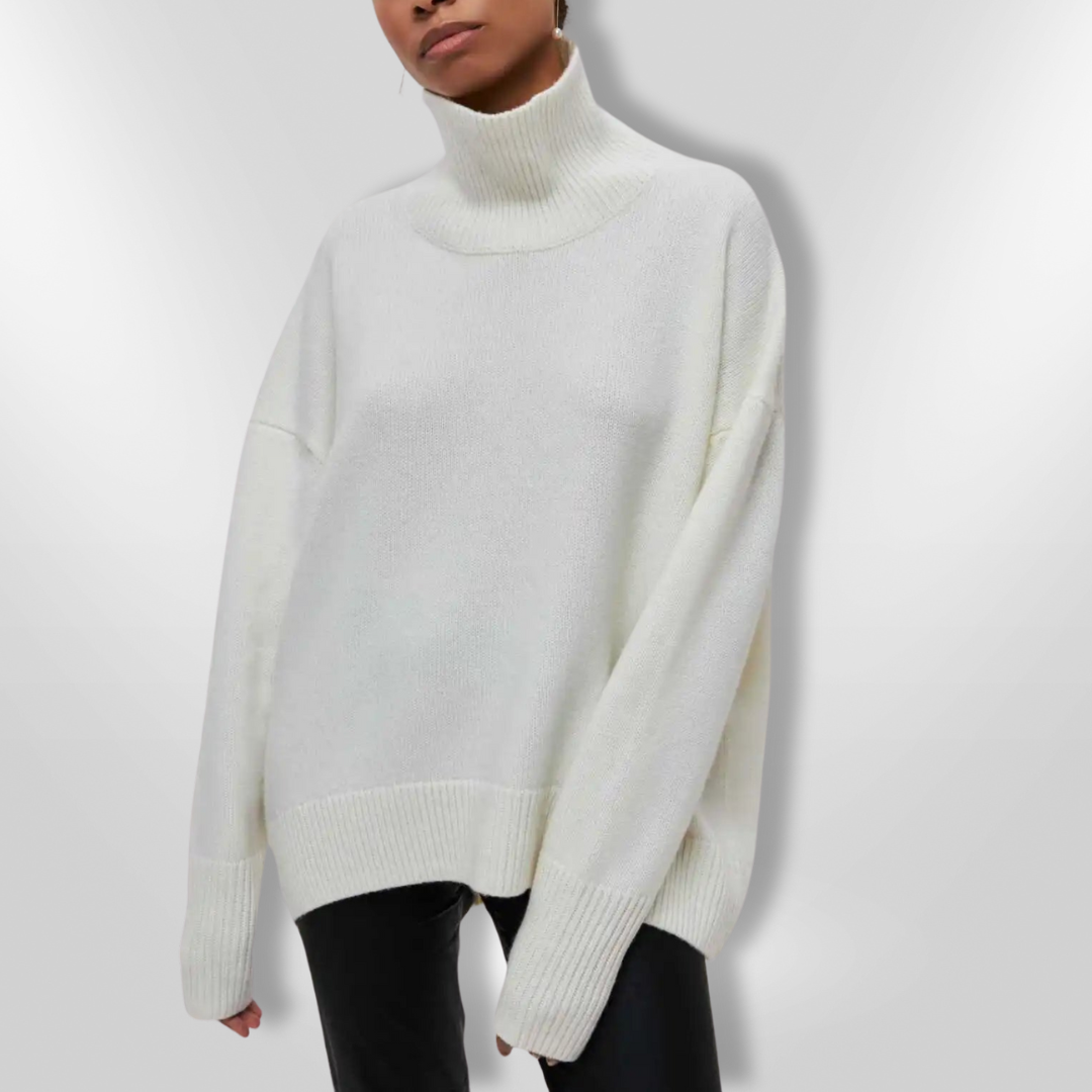 OLIVIA | Sweater with turtle neck