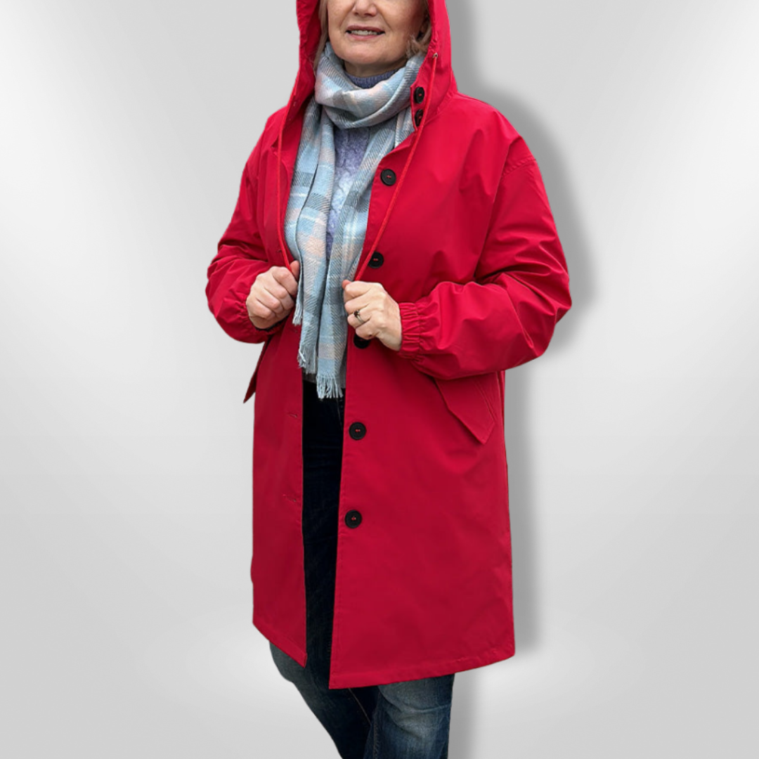 LEANNE | Water-Resistant Hooded Jacket