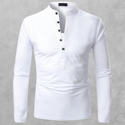 LIAM | Men's Long Sleeve Polo Shirt