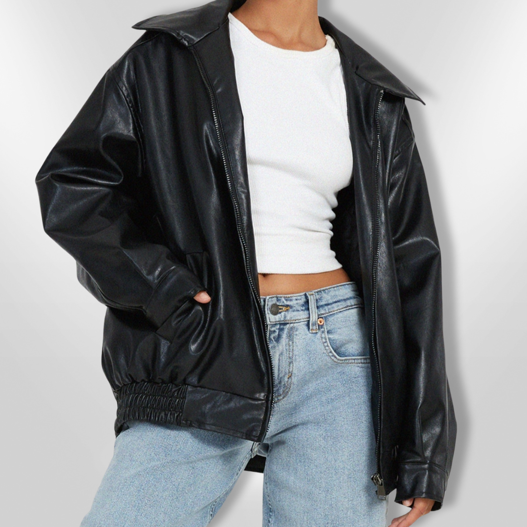 RIA | Classic Leather Jacket