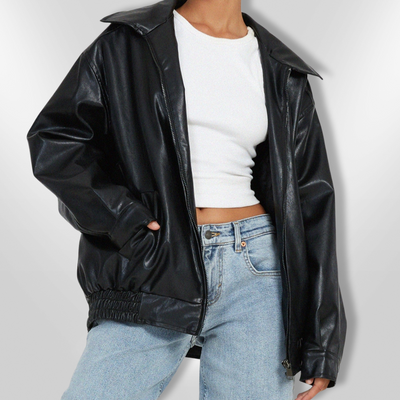 RIA | Classic Leather Jacket