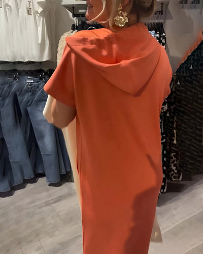 SASKIA | Casual Hoodie Dress