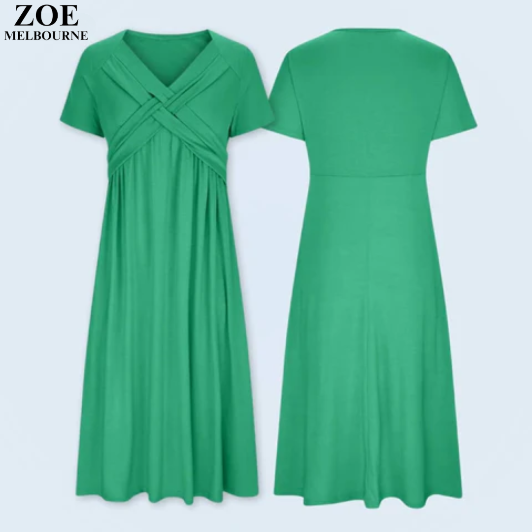 GRACIE | Elegant Dress with Tummy Coverage