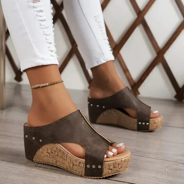 LUNA | Stylish Orthopedic Wedge Sandals
