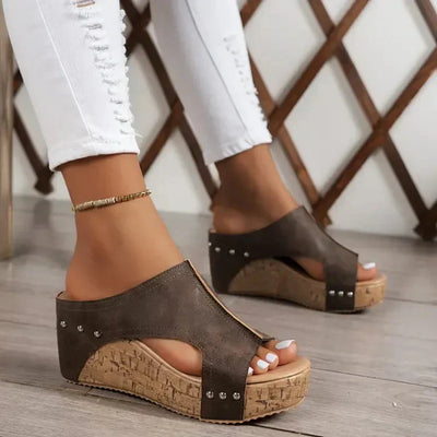 LUNA | Stylish Orthopedic Wedge Sandals