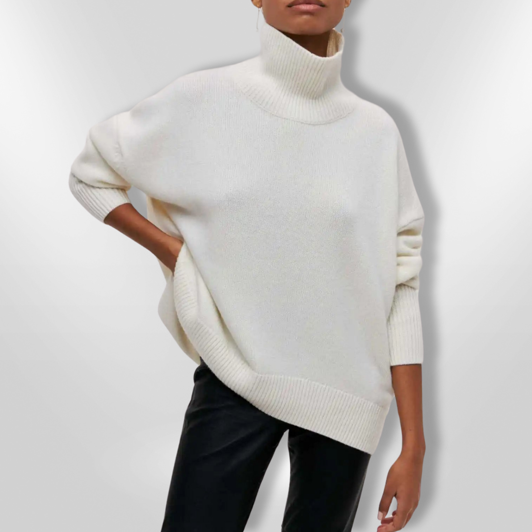OLIVIA | Sweater with turtle neck
