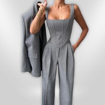 DOLCE | Blazer Driedelige Set