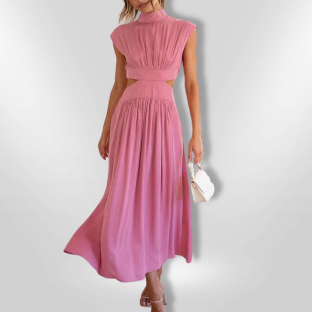DIANA | Chic Pleated Dress