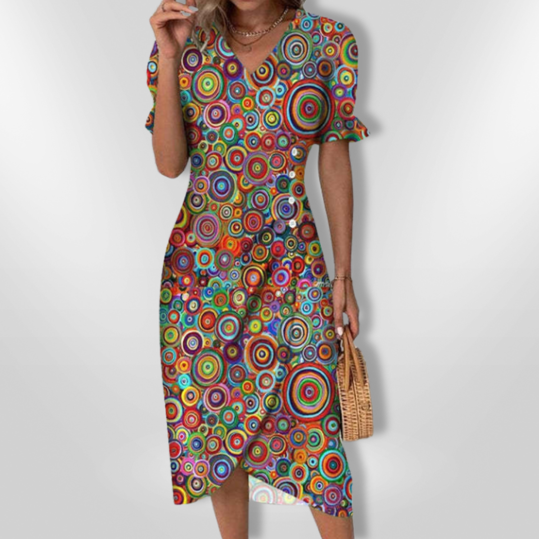 LUNA | Patterned Dress
