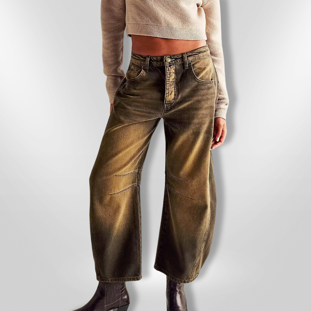 LEILANI | Leopard Print Jeans