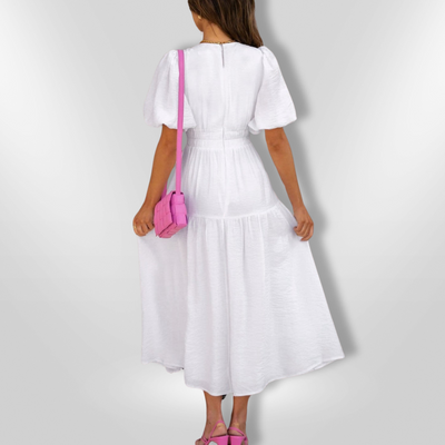 ENOLA | Puff Sleeves Dress