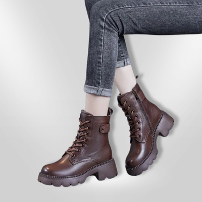 IVYSHAPE | Orthopedic Leather Boots