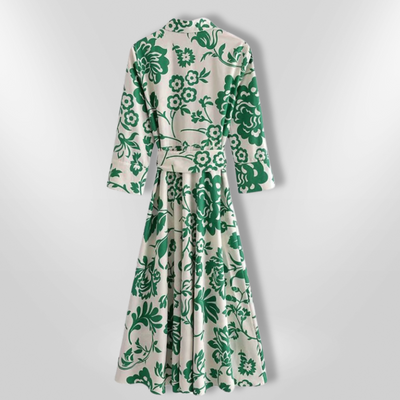 RIA | Long Sleeve Floral Dress
