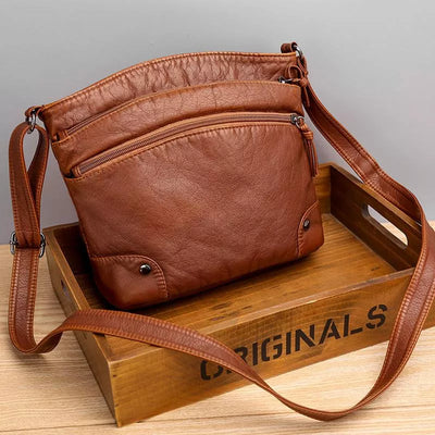 ADELLE | Leather shoulder bag