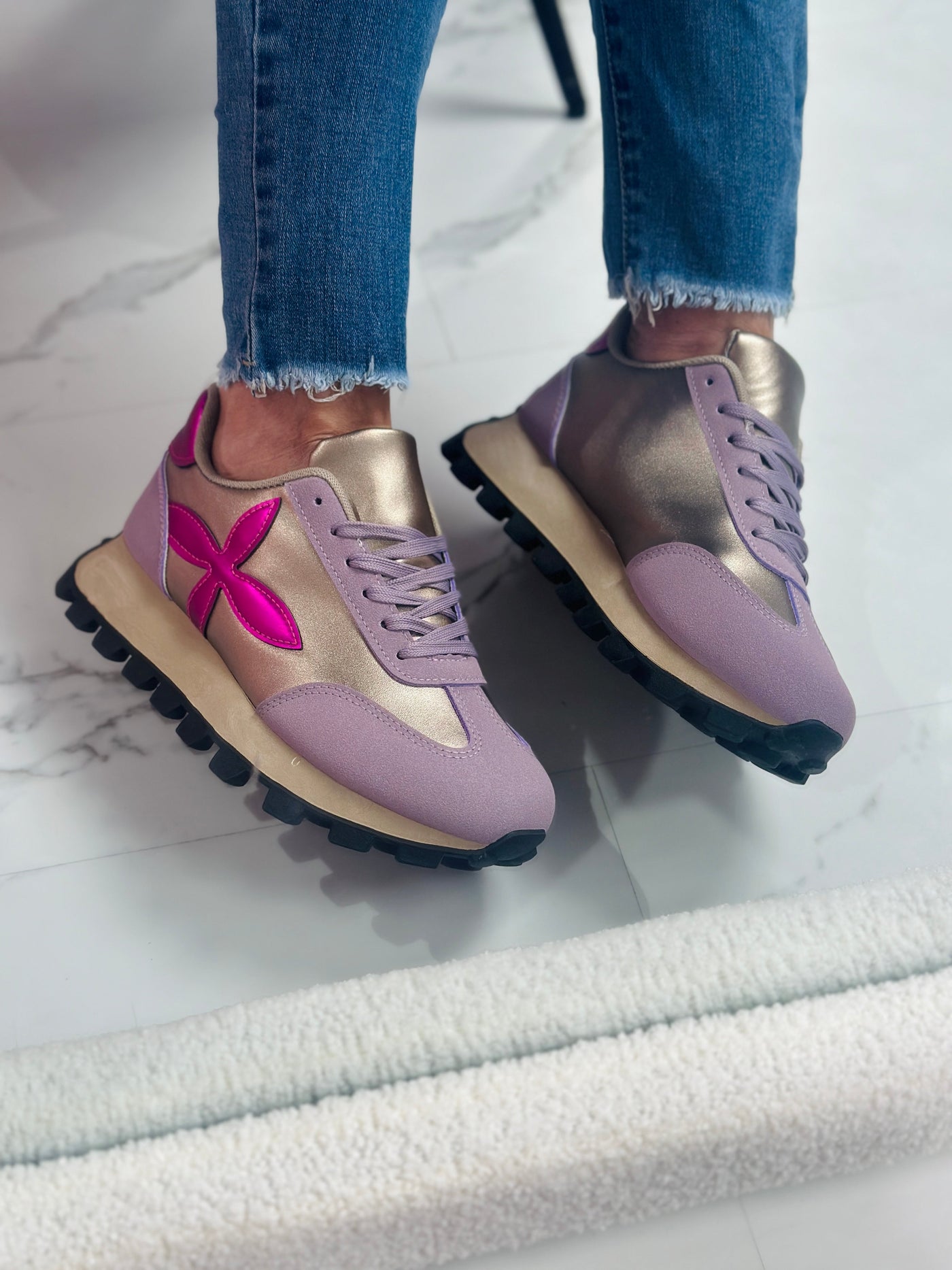 SOPHIA | Purple Sneaker