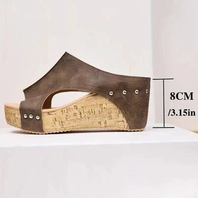 LUNA | Stylish Orthopedic Wedge Sandals