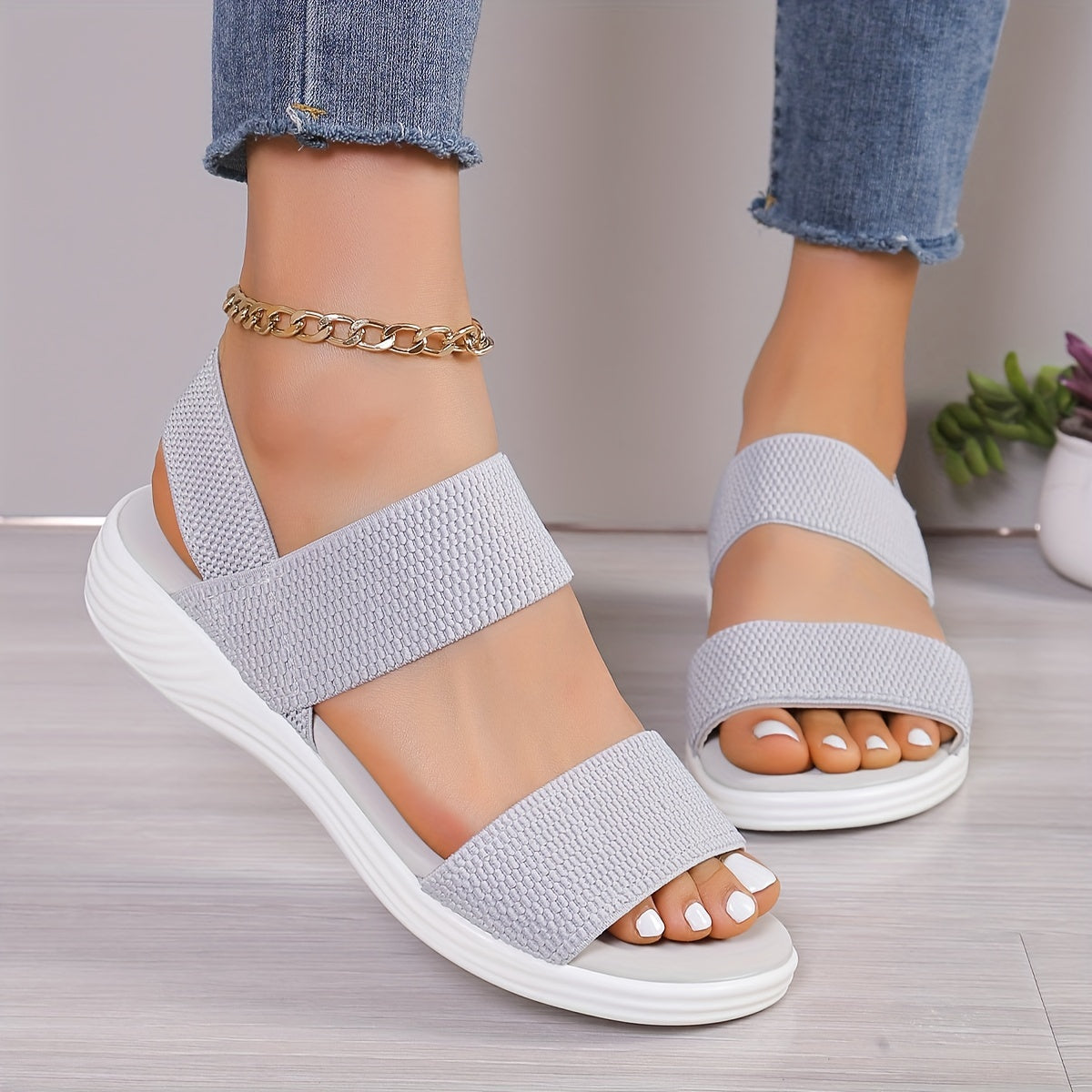 EMILIA | Lightweight Stretch Sandals