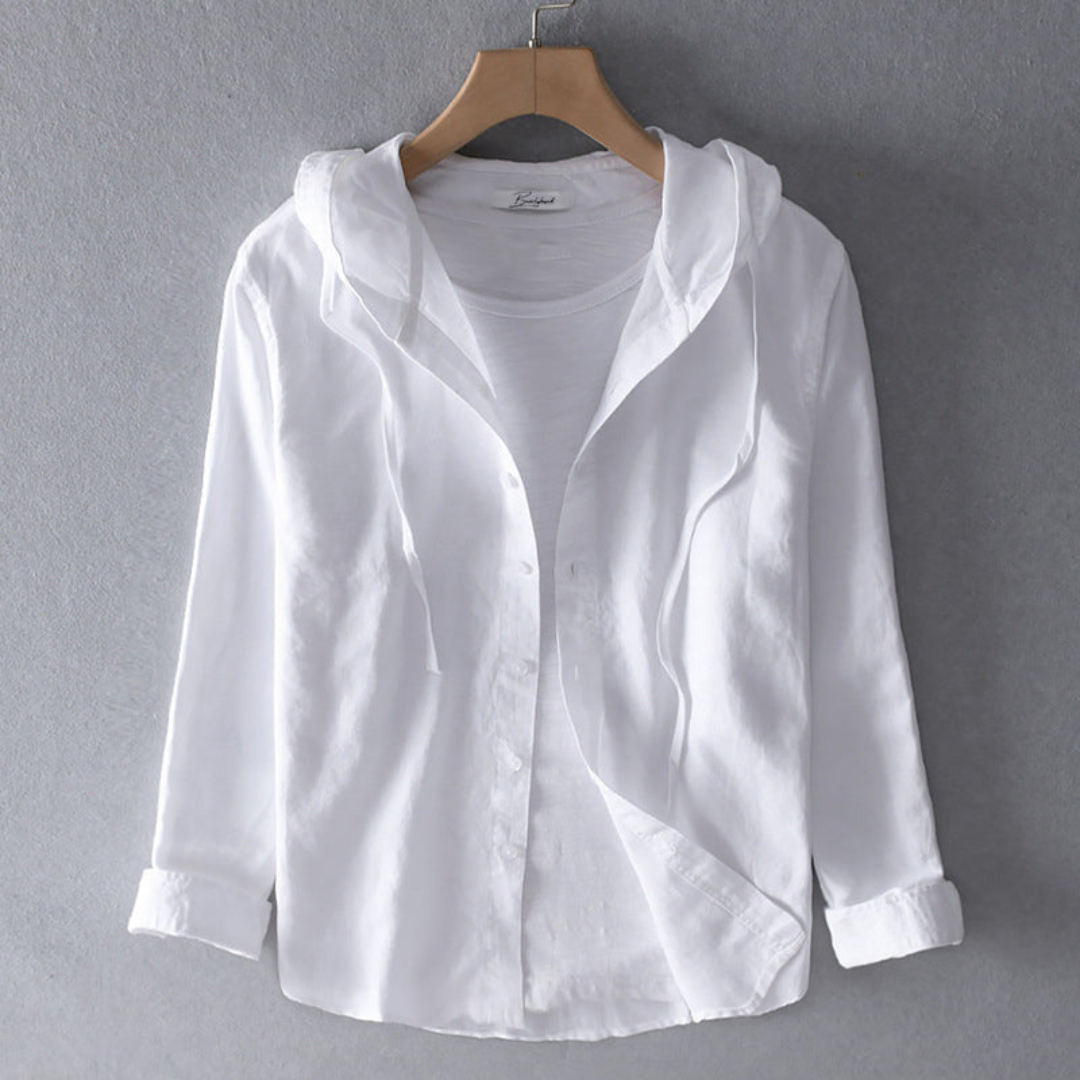 LUCAS | Men's Lightweight Hooded Shirt