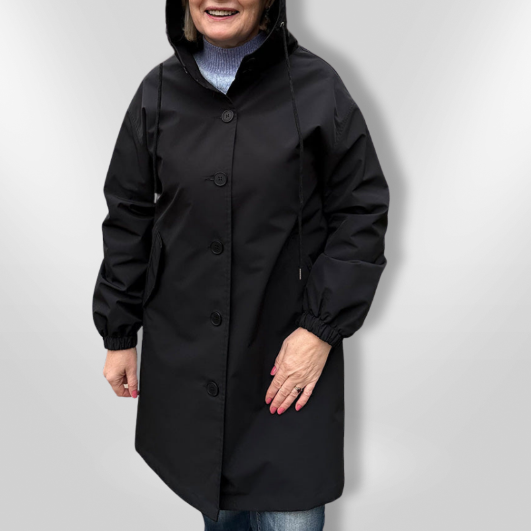 LEANNE | Water-Resistant Hooded Jacket