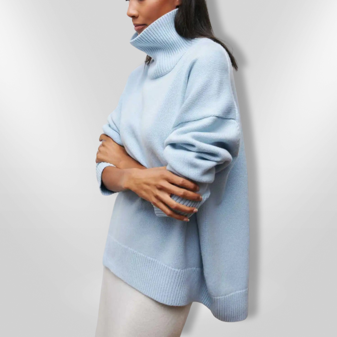 OLIVIA | Sweater with turtle neck
