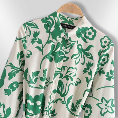 RIA | Long Sleeve Floral Dress